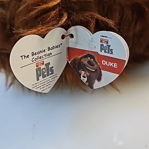 Ty Beanie Baby Secret life of Pets Duke - Picture 3 of 3